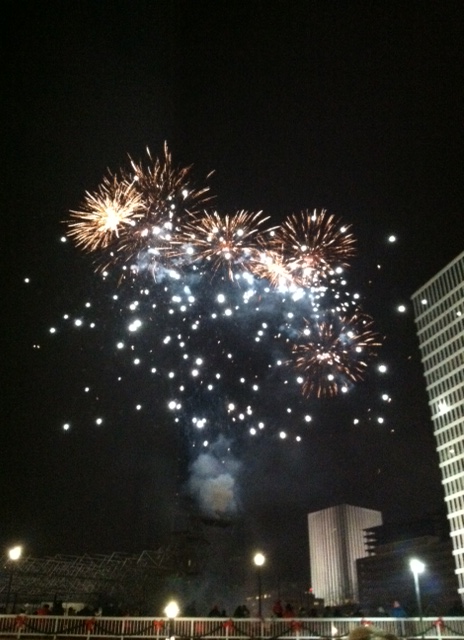 Fireworks to celebrate!